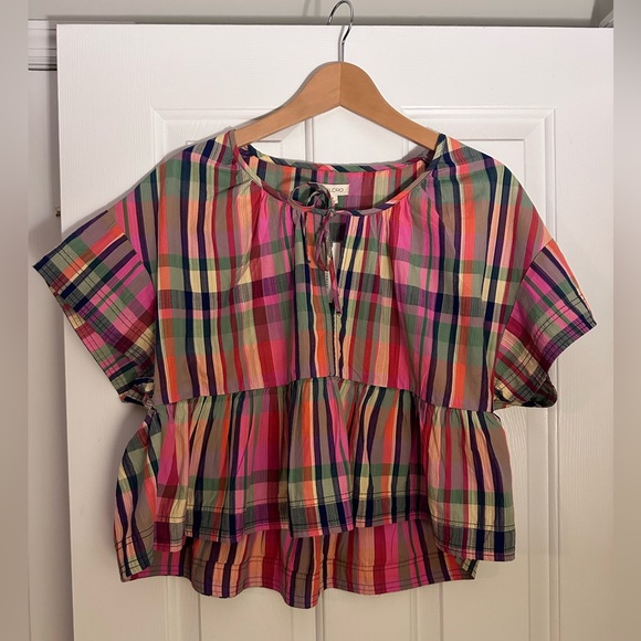 The Tavi Blouse by Pilcro: Babydoll Tee Edition -  Size Small, NWT - Picture 1 of 5